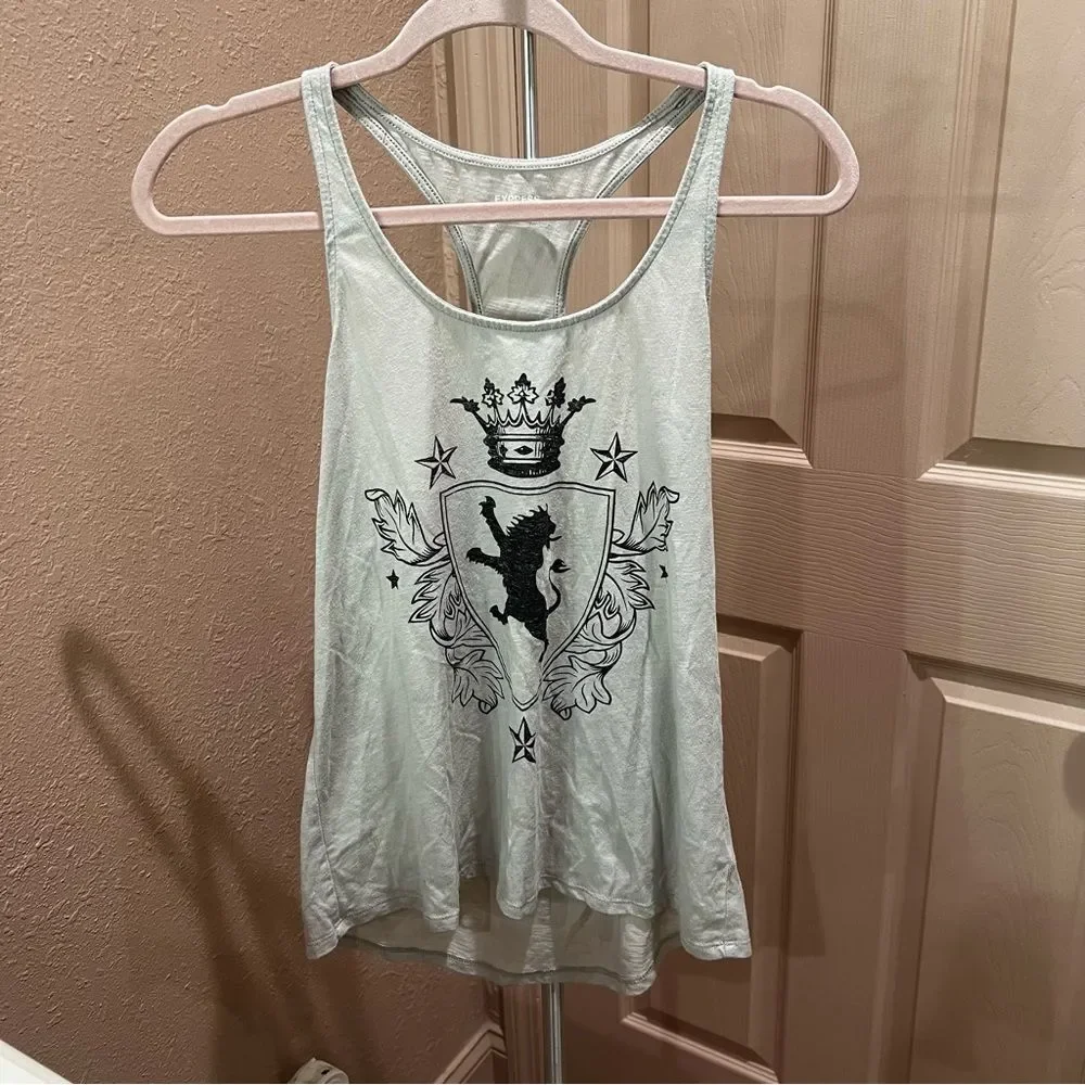 Express Logo Razorback Tank Top - Picture 2 of 16